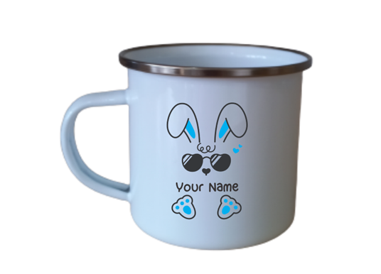 Easter Enamel Mug